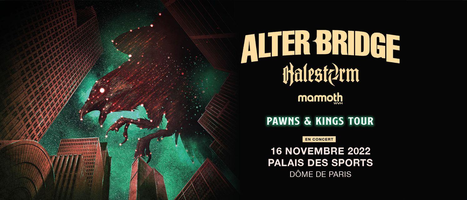 Alter bridge paris 2022