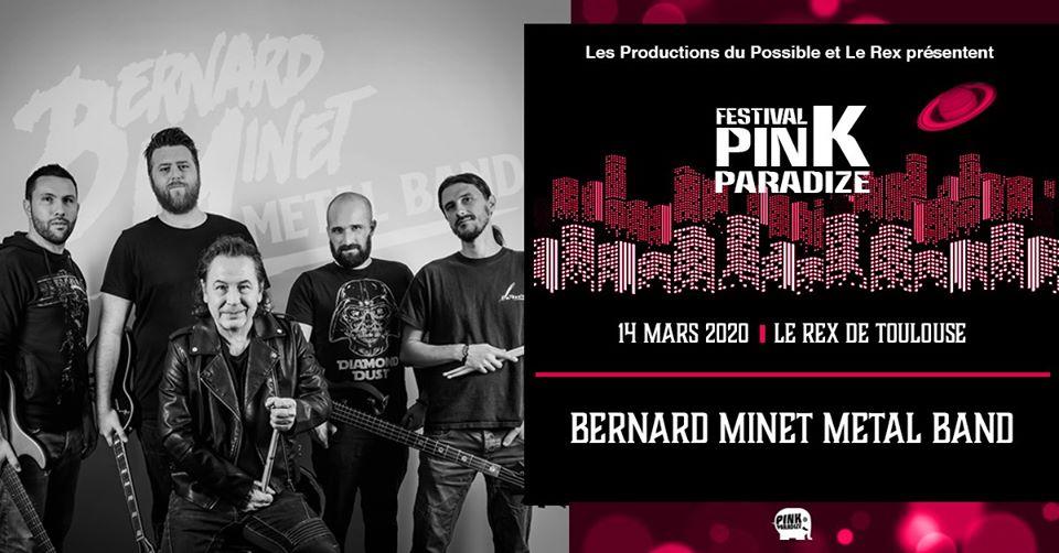 Bernard minet metal band toulouse 2020