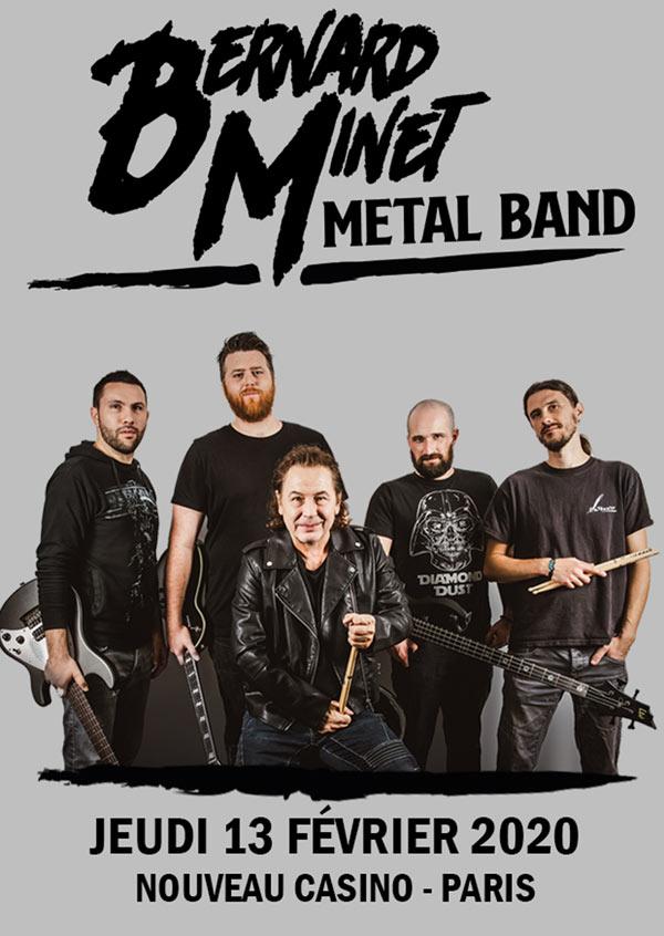 Bernard minet metal band