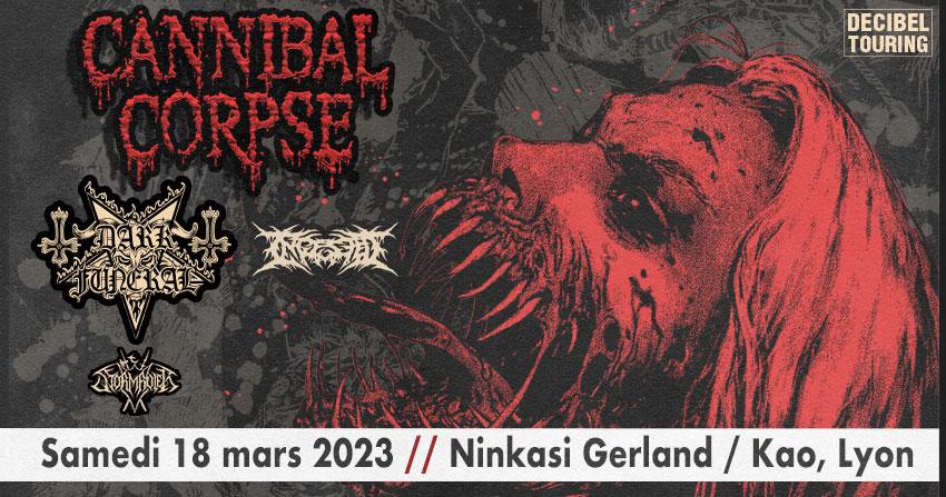 Cannibal corpse lyon 2023