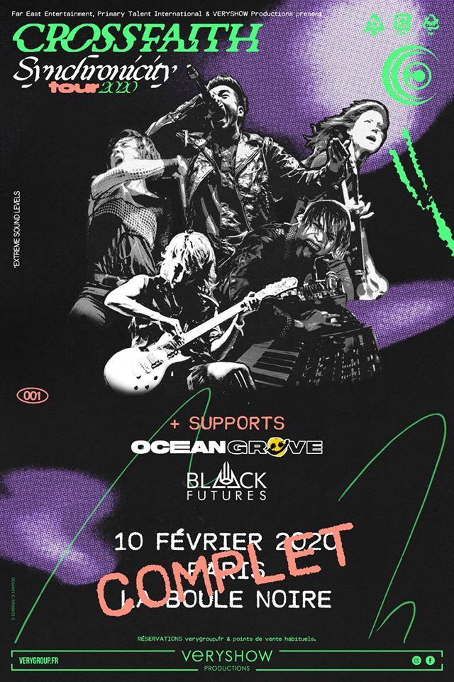 Crossfaith paris 2020