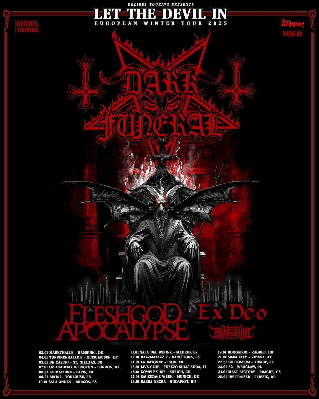 Dark funeral europe 2025