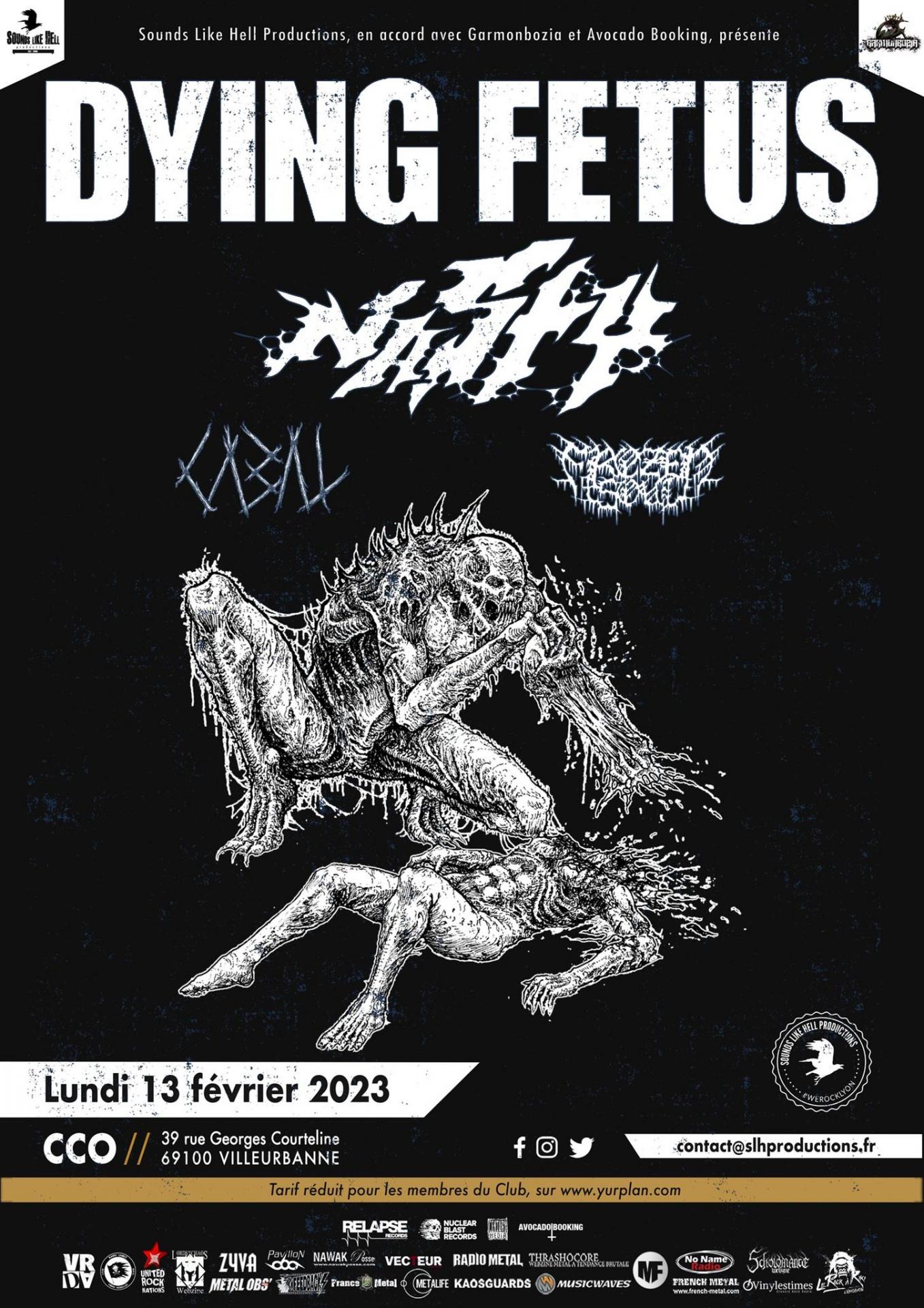 Dying fetus lyon 2023