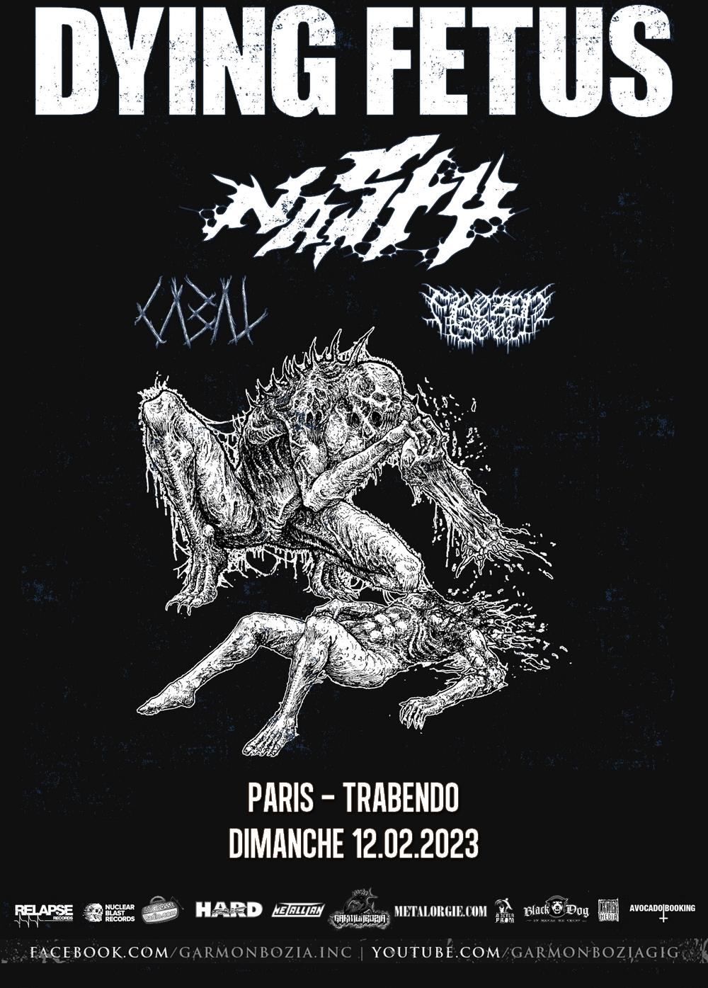 Dying fetus paris 2023