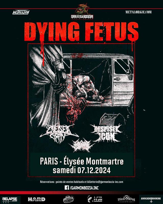 Dying fetus paris 2024