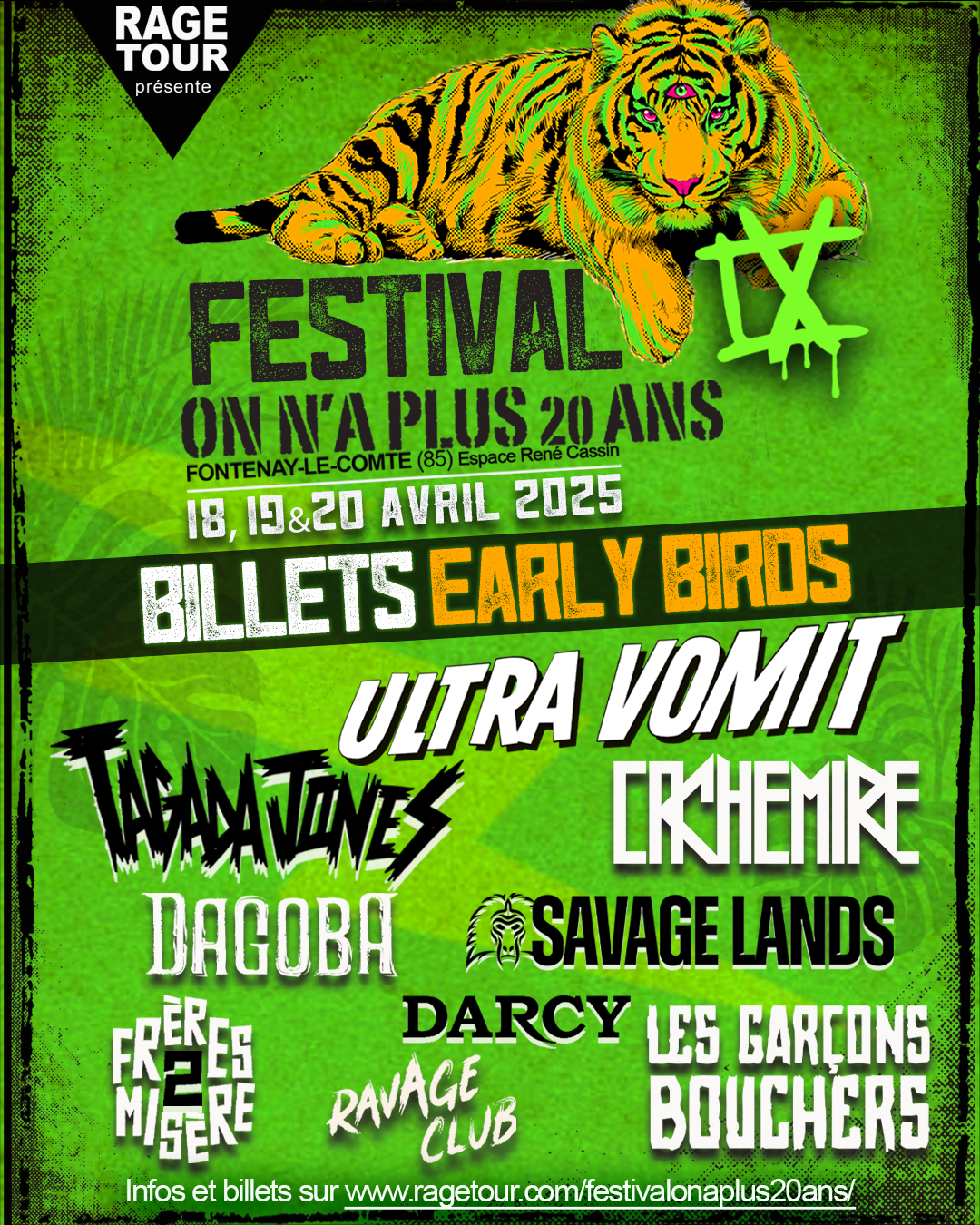 Festival on n a plus 20 ans affiche