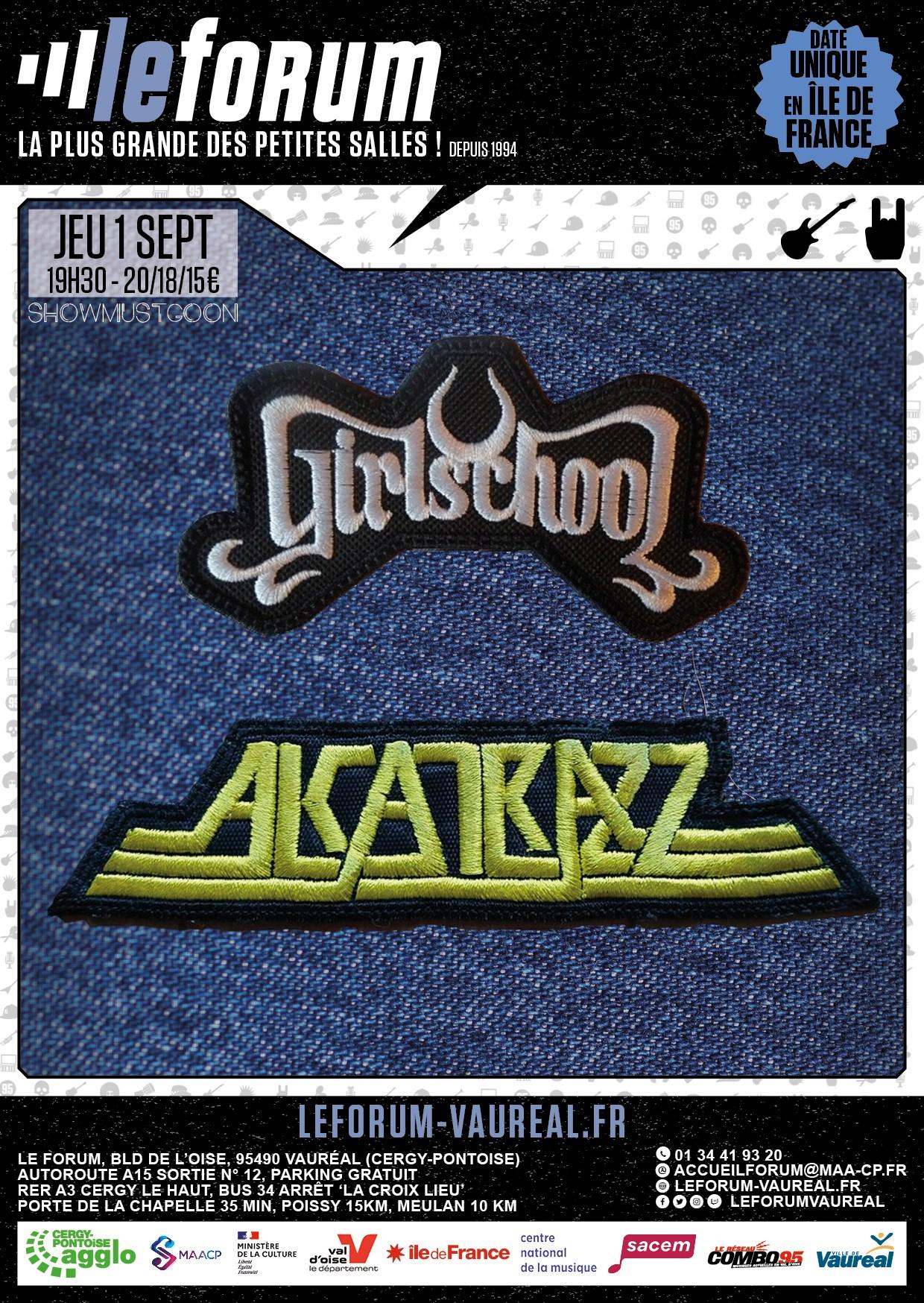 Girlschool alcatrazz vaureal 2022