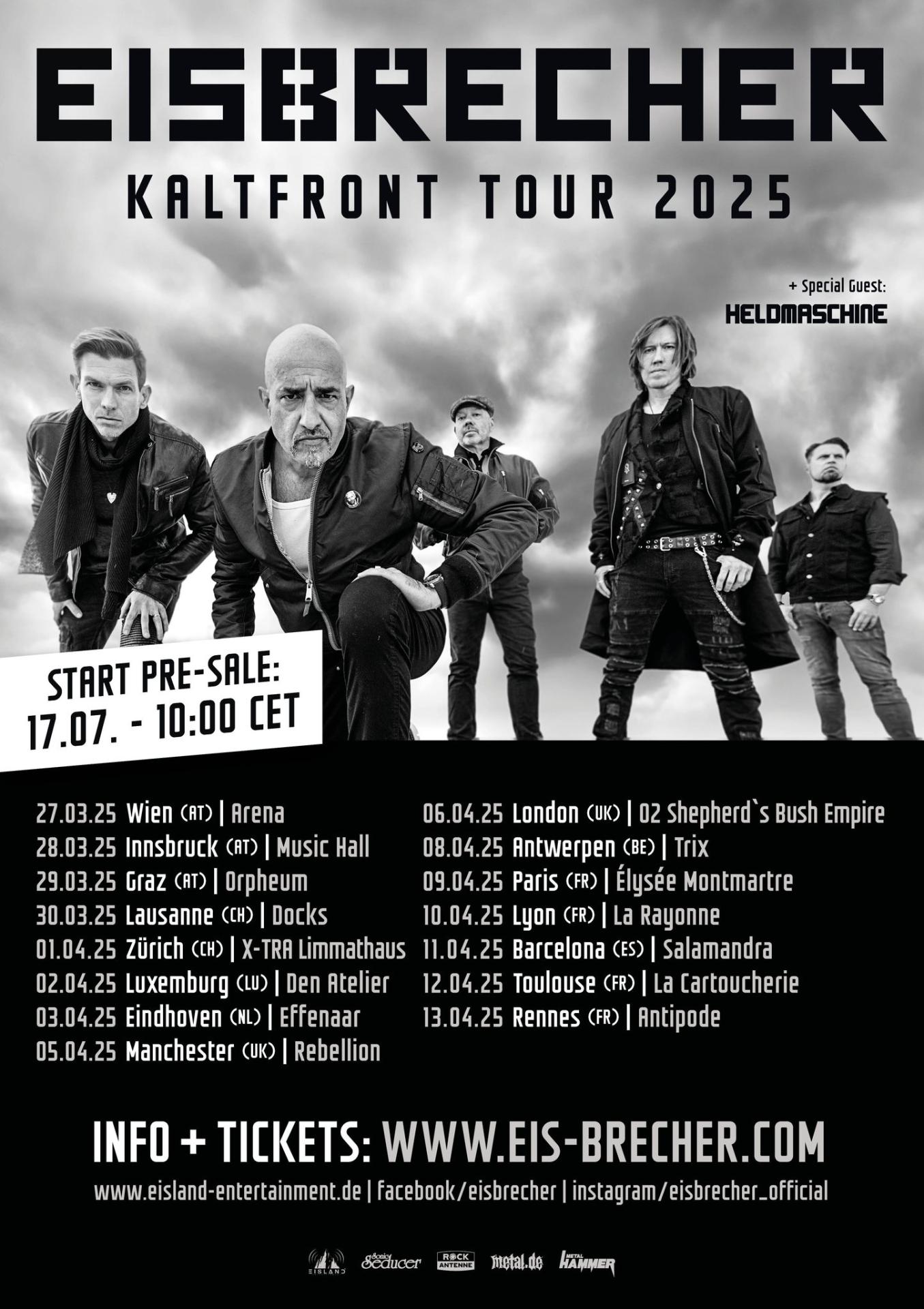 Kaltfront tour 2025