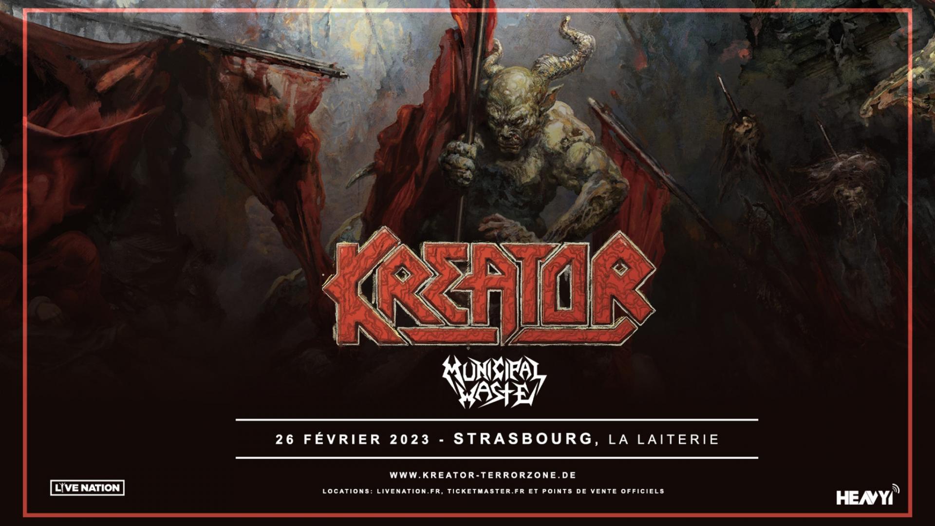 Kreator strasbourg 2023