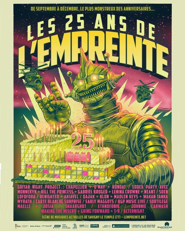 L empreinte fete ses 25 ans affiche