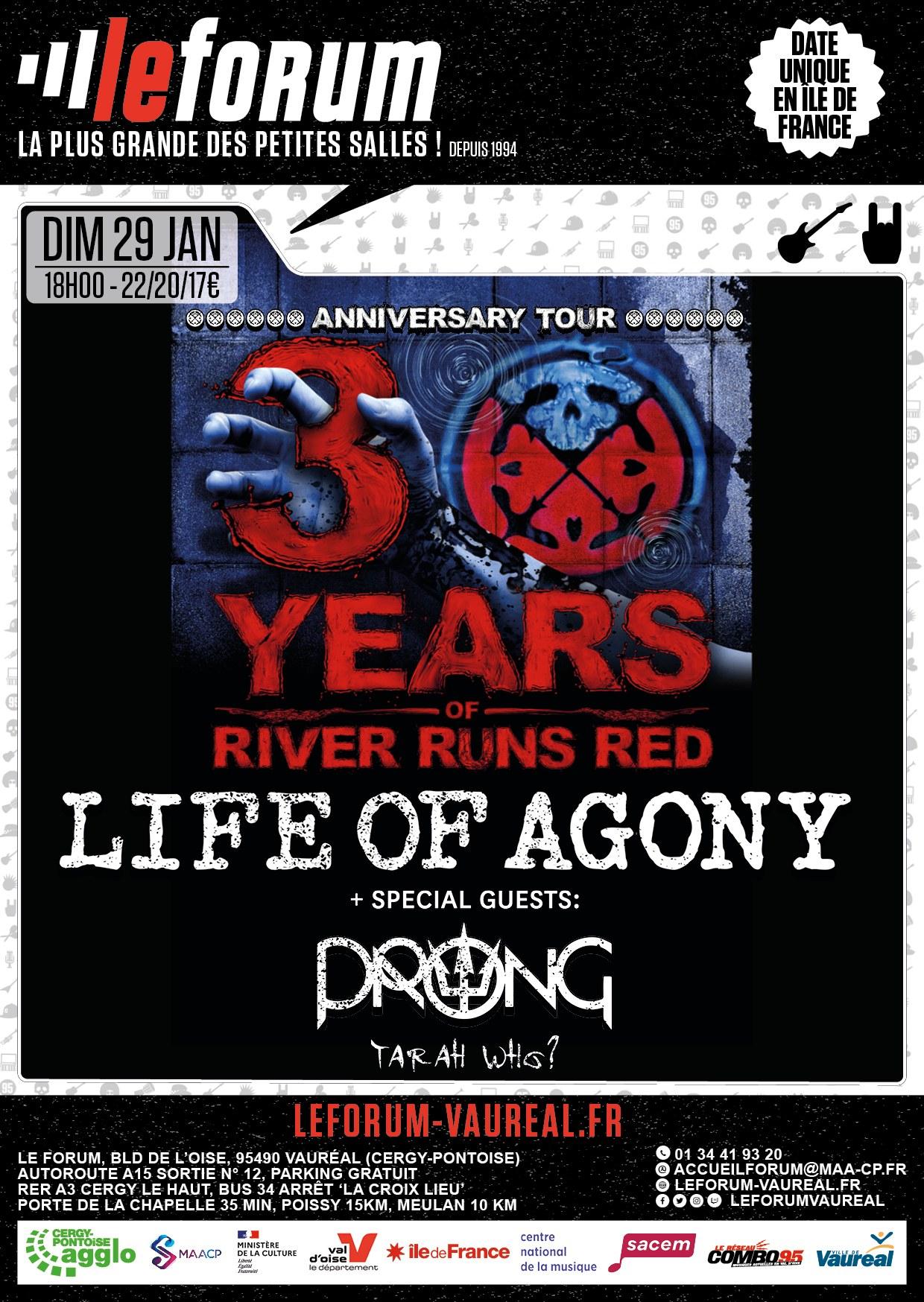 Life of agony vaureal 2022