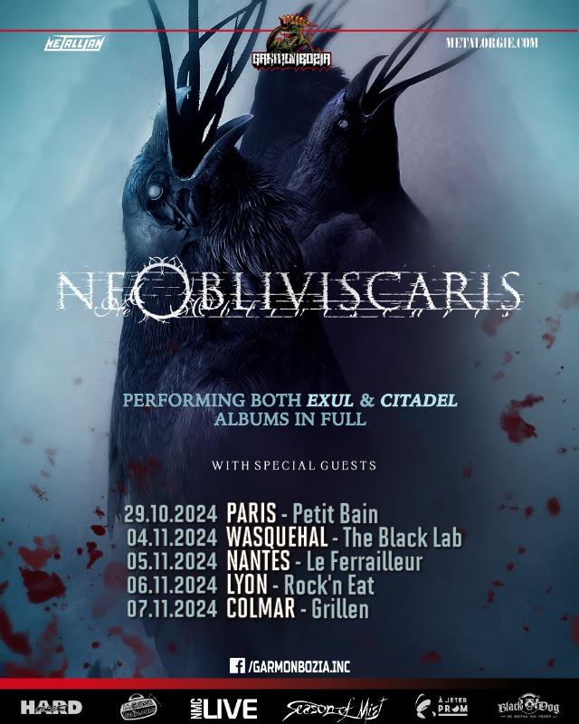 Ne obliviscaris france 2024