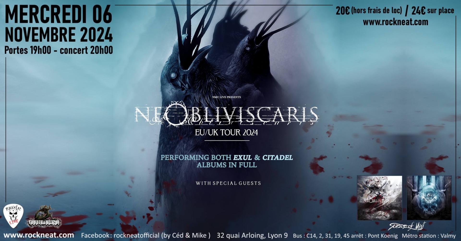 Ne obliviscaris lyon 2024