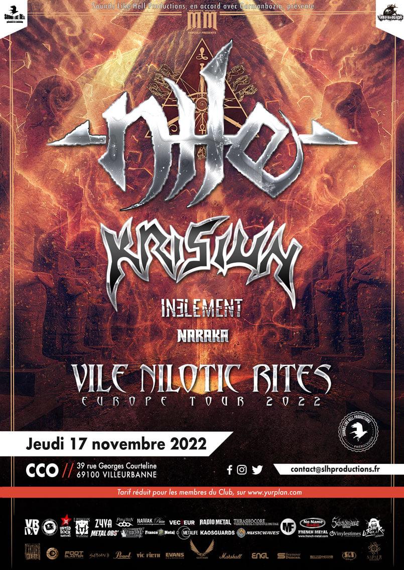 Nile krisiun lyon 2022