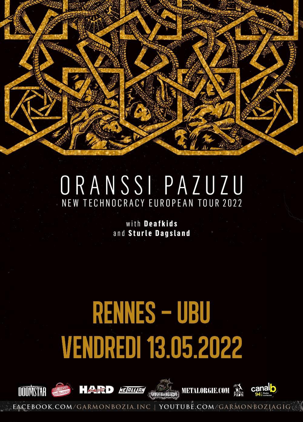 Oranssi pazuzu rennes 2022