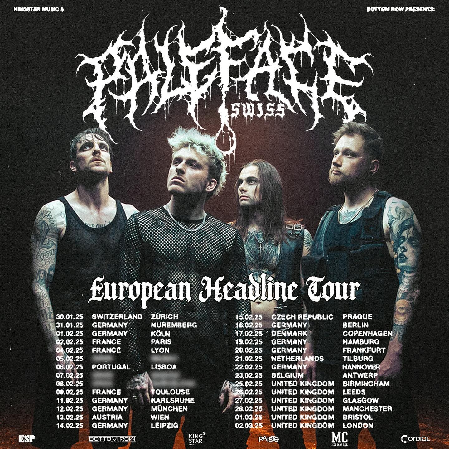 Paleface swiss european headline tour 2024