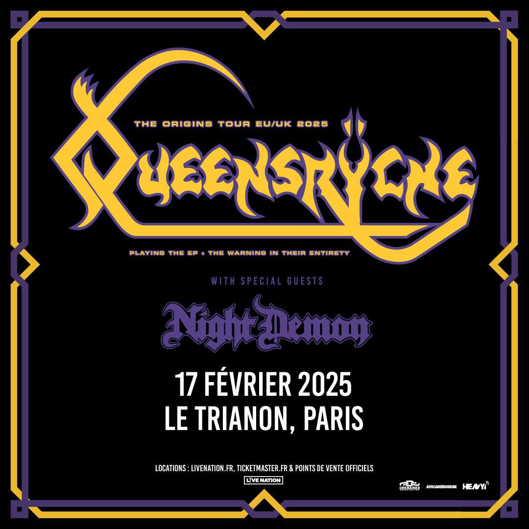 Queensryche paris 2025