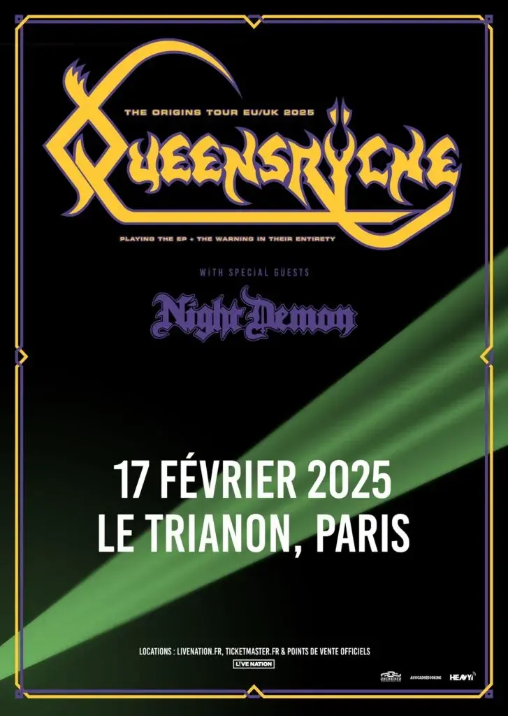 Queensryche paris 2025