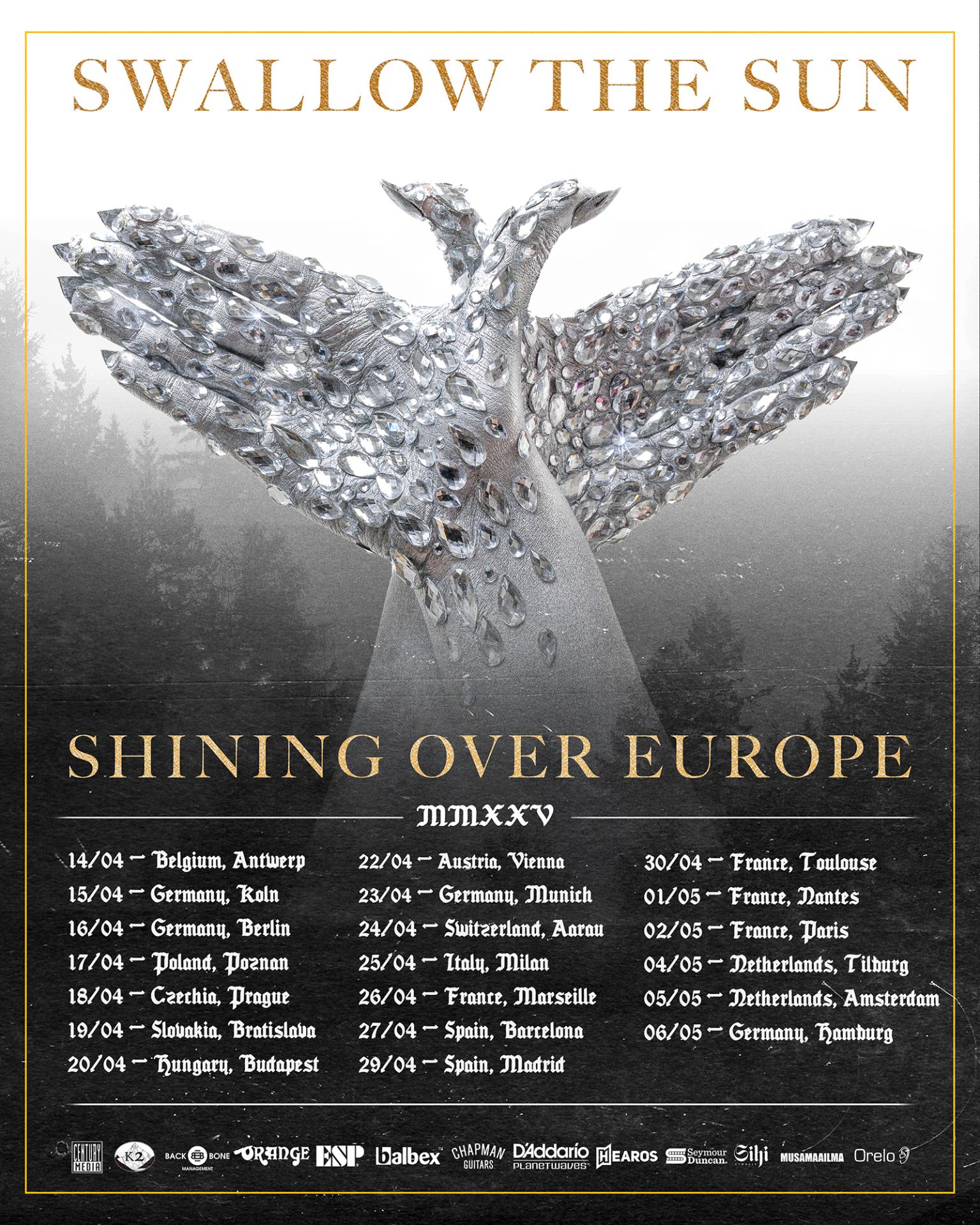 Shining over europe 2025