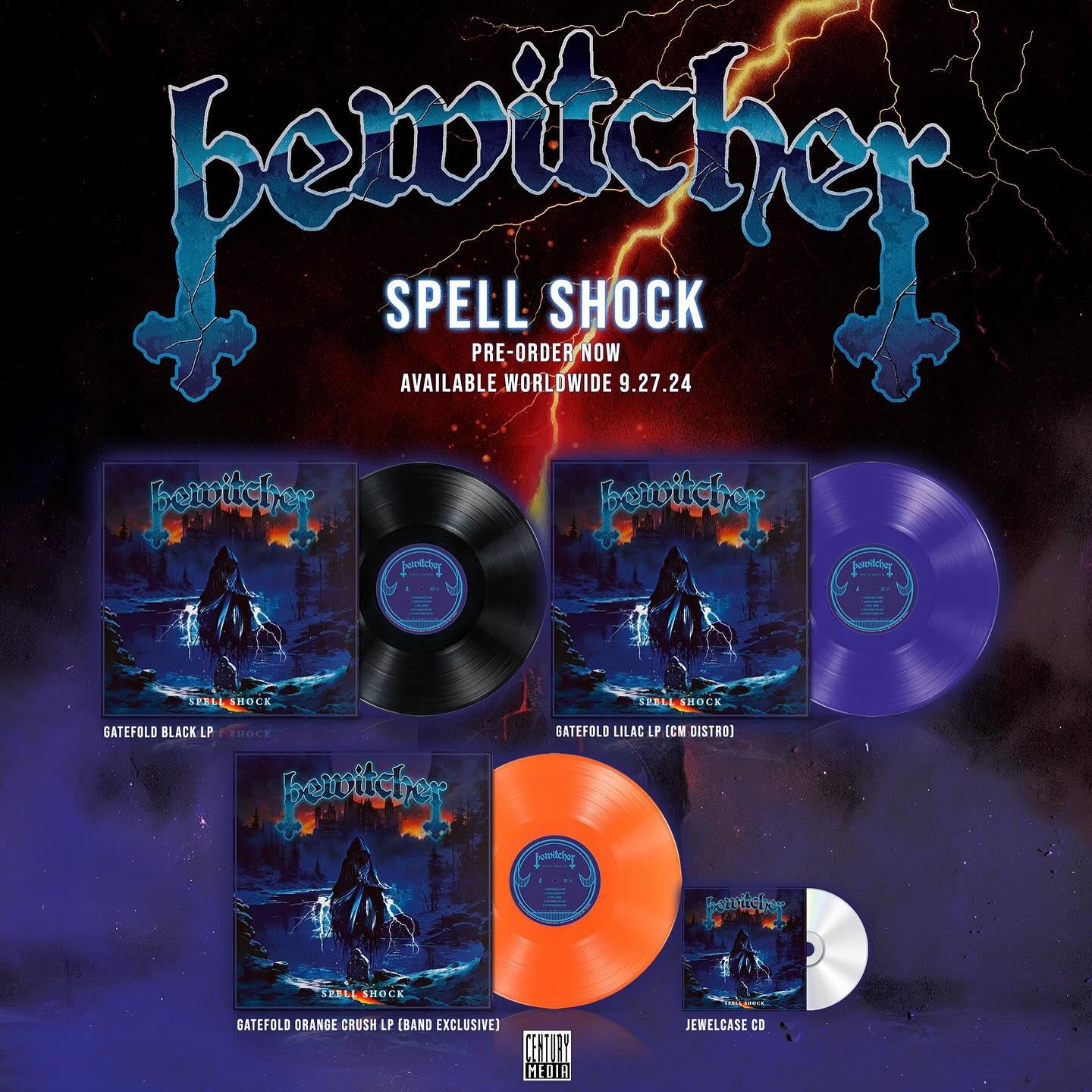 Spell shock vinyles cd