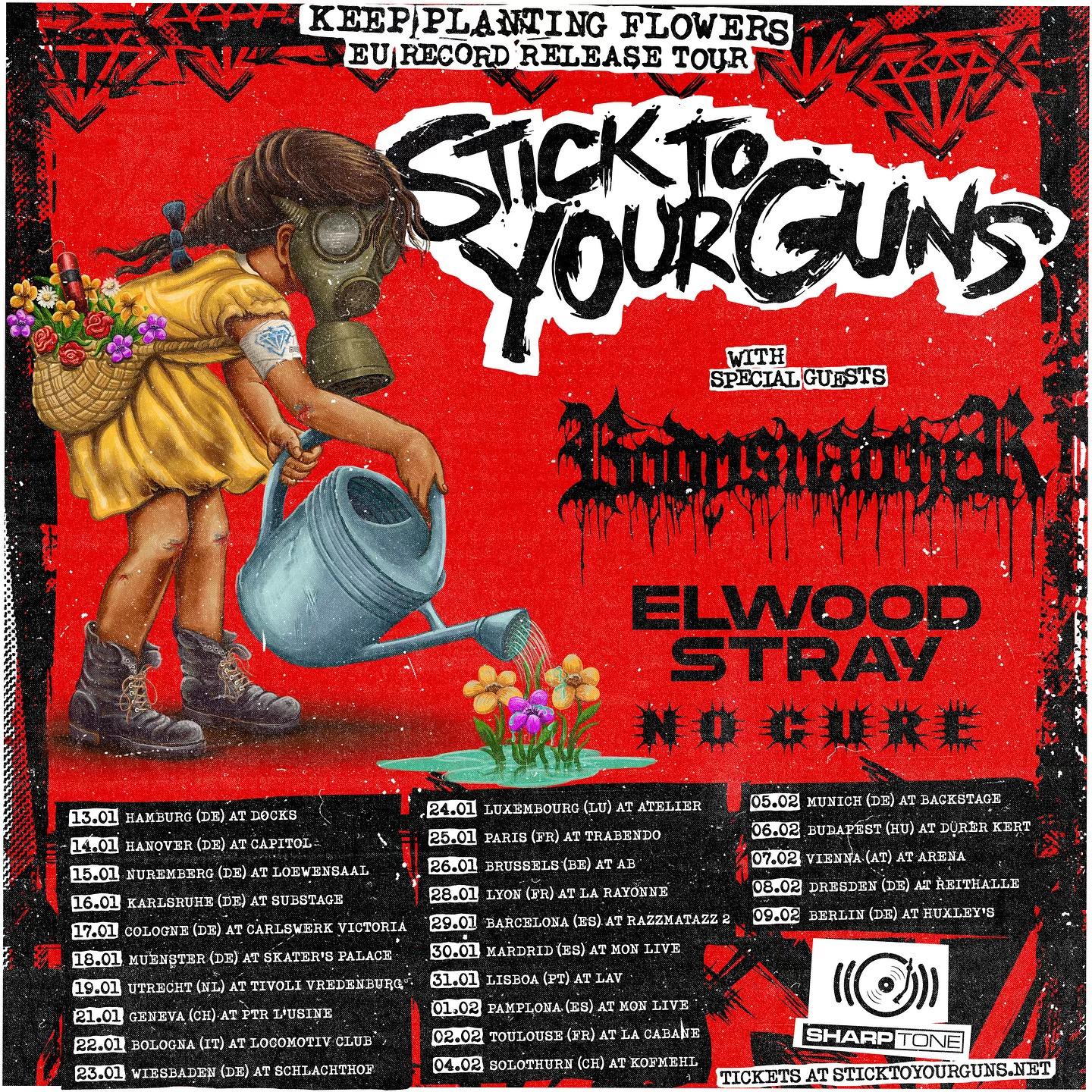 Stick to your guns tour 2025