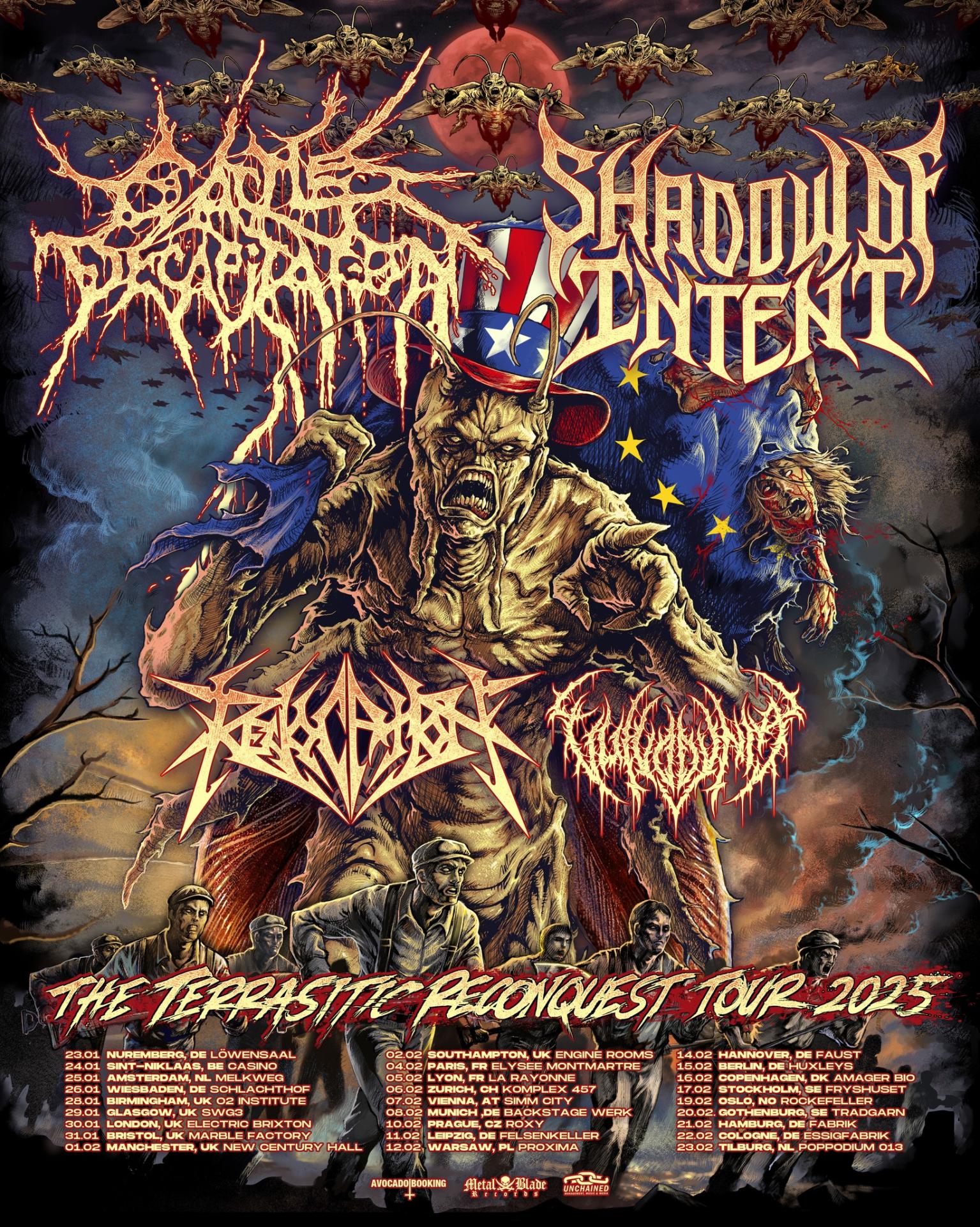 The terrasitic reconquest tour 2025 affiche