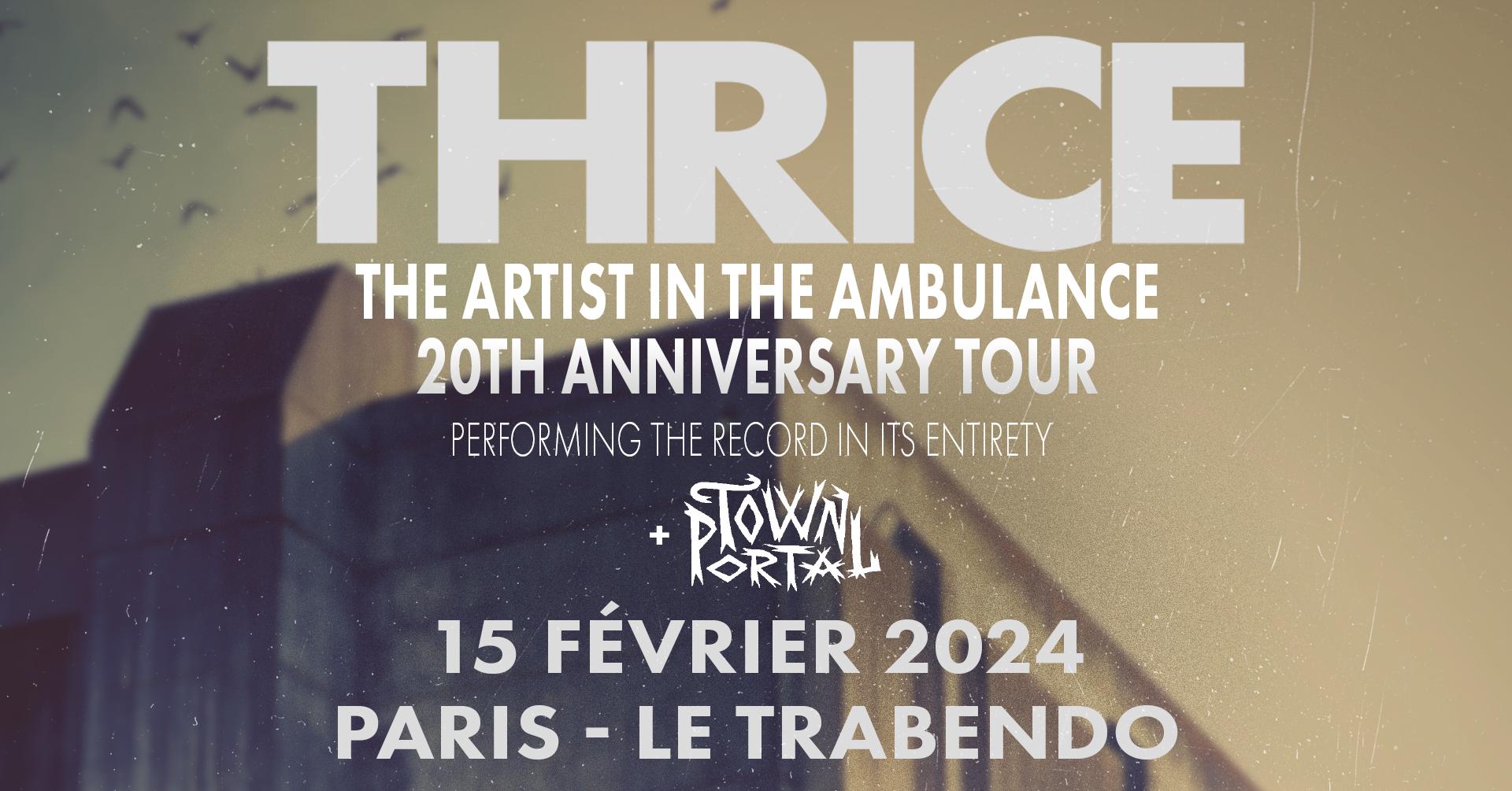 Thrice paris 2024