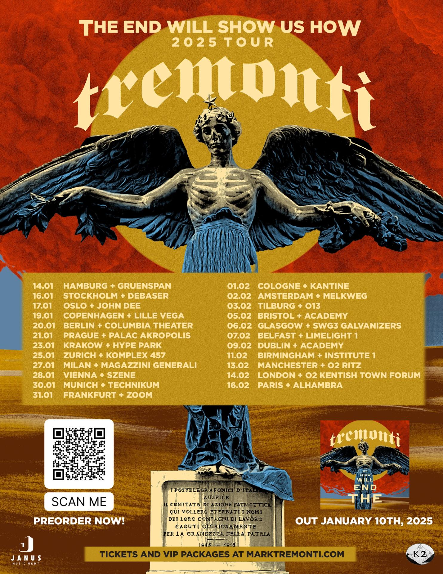 Tremonti tour 2025