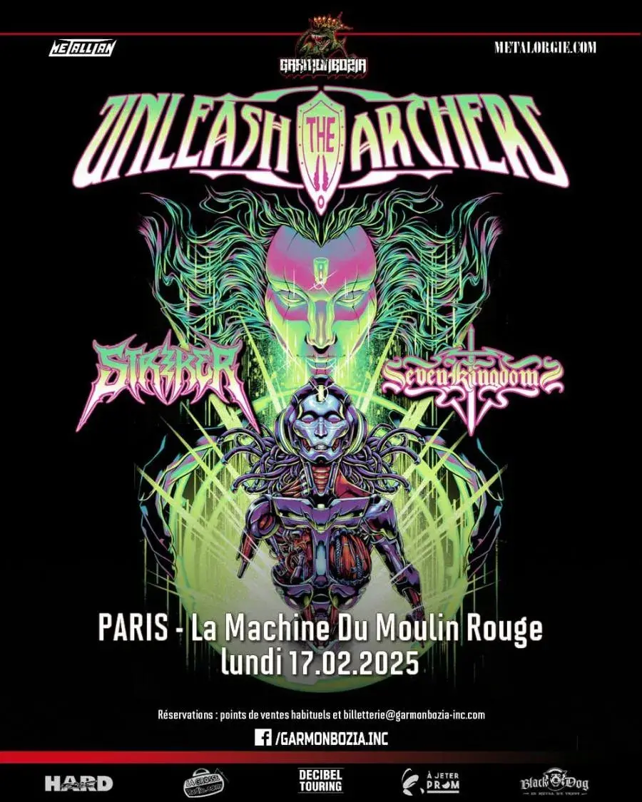 Unleash the archers paris 2025