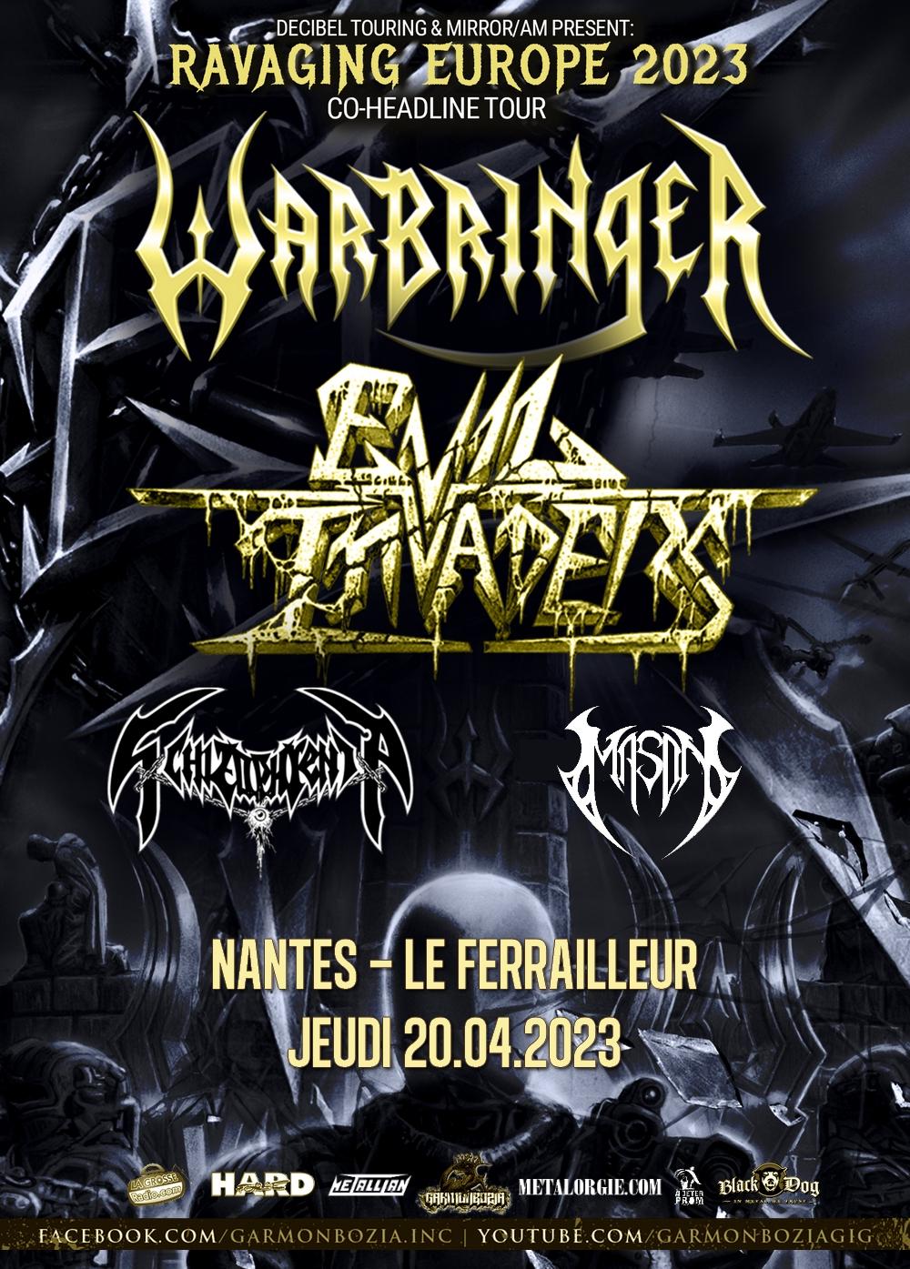 Warbringer evil inv nantes 2023